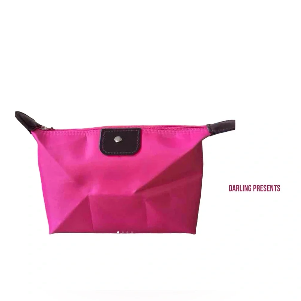 Cosmetic Tech Bag Women Color Pink Size 6.5 X 8